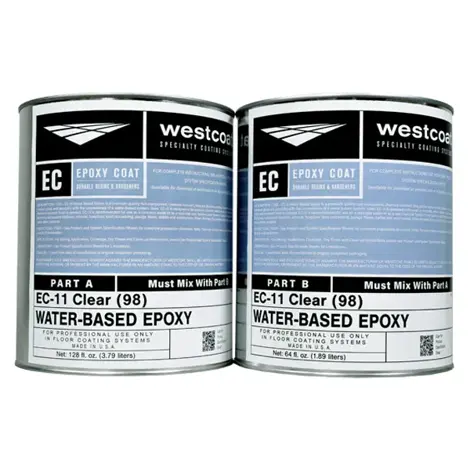 Westcoat EC-11 Clear 1.5 gal. Water-Based Epoxy
