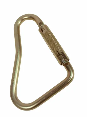 3M DBI-SALA Zinc-Plated Steel Self-Closing/Locking Carabiner with 2-1/8" Gate