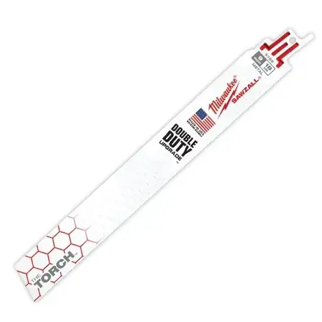 9" 18Tpi Torch Reciprocating Sawzall Blade Milwaukee