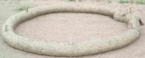 American Excelsior STRAW WATTLES 9" X 25' TUBE NETTING