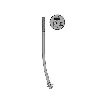 Simpson Strong-Tie SB 1 x 30" Hot Dipped Galvanized Steel Anchor Bolt