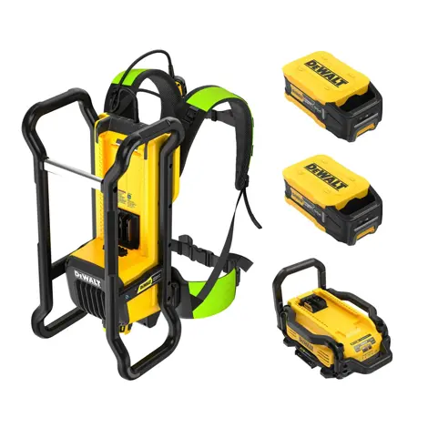 DeWalt POWERSHIFT Backpack Vibrator Kit