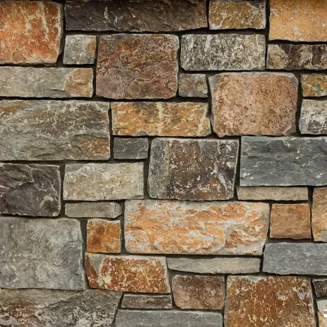 Glacier Stone 2 in. to 8 in. Ledge Bitterroot Thin Flat, 200SF/Pallet