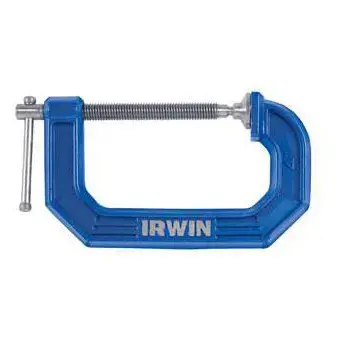 Irwin C-Clamp, 6In Clamping Capacity, 3-1/2In Throat Depth