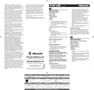 Spec sheet