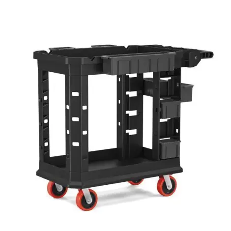 Suncast Commercial PUCHD1937 19.5" x 41.78" Heavy-Duty Plus Utility Cart