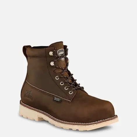 Irish Setter Wingshooter ST Mens Size 9.5D Brown 6" Leather Non-Metallic Toe Work Boot
