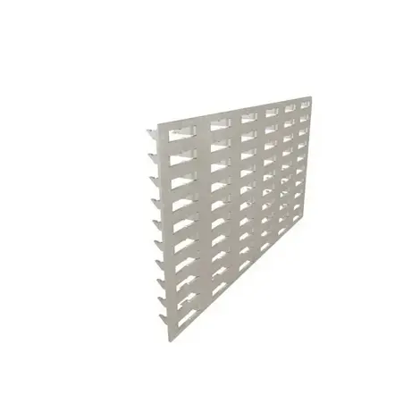 USP TPP Series 13/16 x 3-1/2" 20 ga Galvanized Steel Mending Plate