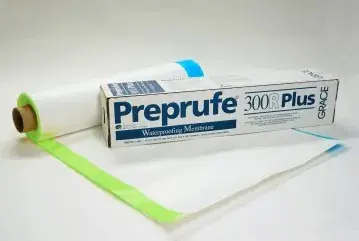 GCP PREPRUFE 300R Plus Waterproofing Membrane 46 in. x 102 ft. Roll