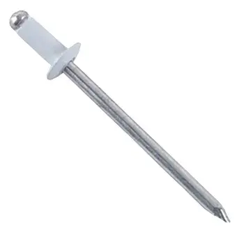 1/8" x 1/8" Aluminum White Pop Rivet 100/Pack