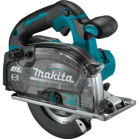 18V Lxt Lithium-Ion Brushless Cordless 5-7/8" Metal Cutting Saw, With Electric Brake And Chip Collector, Tool Only Makita