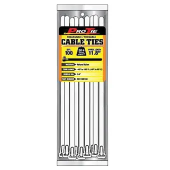 White Cap | Cable Tie Express 11.1 x 0.19 x 0.06