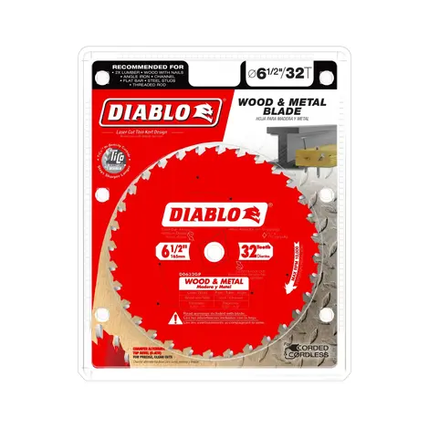 6-1/2"X32" General Purpose Wood Metal Bulk Diablo