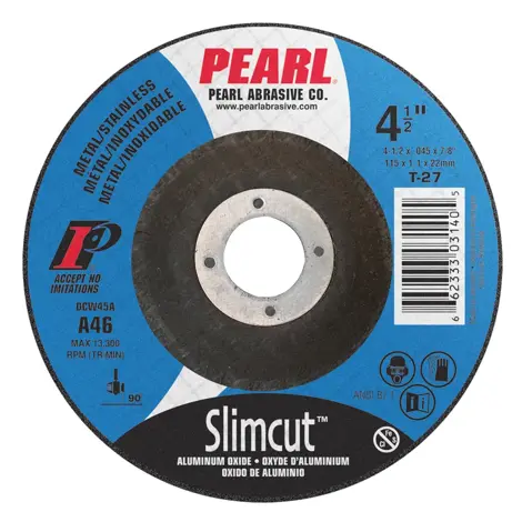 4-1/2"X.045" 7/8" A46 Cutoff Wheel Pearl