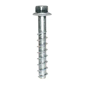 Simpson Strong-Tie Titen HD 1/4 x 4" Zinc Plated Carbon Steel Heavy Duty Screw Anchor