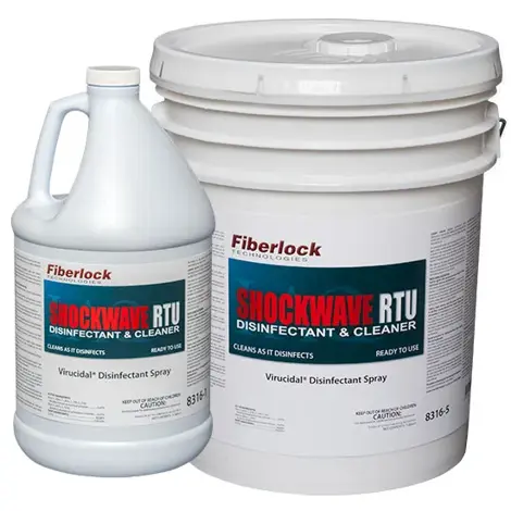 Fiberlock ShockWave RTU 1 Gal. Disinfectant Cleaner