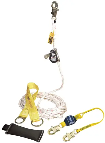 3M DBI-SALA Lad-Saf 50' Mobile Rope Grab Kit