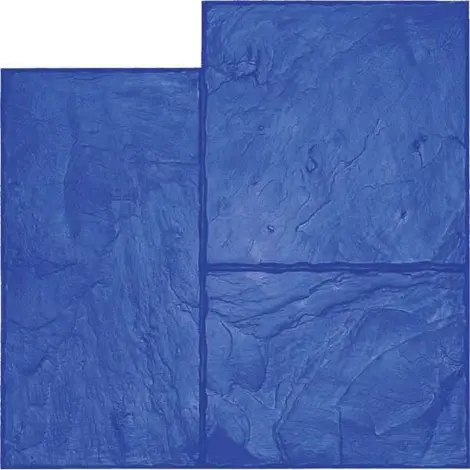 BRICKFORM 28"X28" Blue Lg Ashlar Slate Solomon