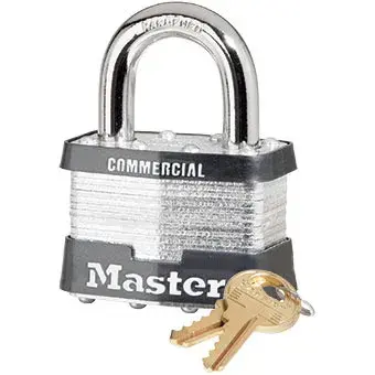 White Cap | Master Lock No. 5KA Keyed Alike KA A1384 Padlock