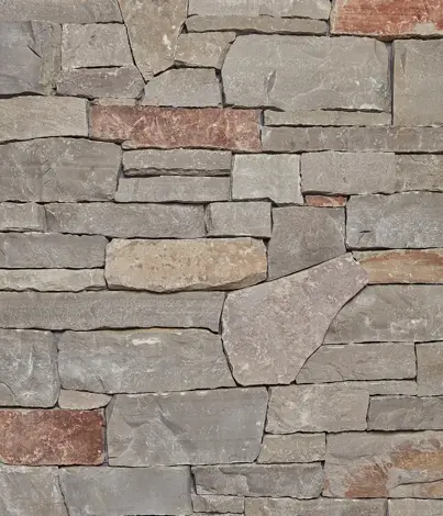 Buechel Stone Chilton Heritage Blend Thin Veneer Flats - 100 SF Box
