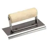 6"X4" 3/8" Radius 1/2" Lip Stainless Steel Edger Marshalltown