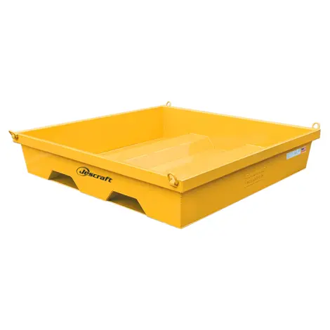 Jescraft 72" x 72" x 14" Concrete Washout Pan 310 gal.