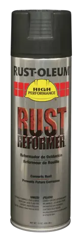 Rust-Oleum 15 oz. V2100 Black Solvent Based Rust Reformer Paint