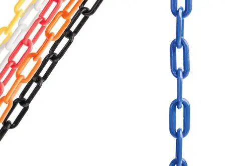 US Weight U2351BLU 100 x 2" Blue Sunshield UV Protection Plastic Chain