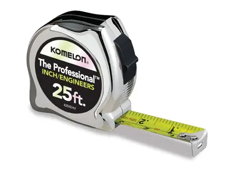 25' Hi-Vis Blade Engineers Tape Measure