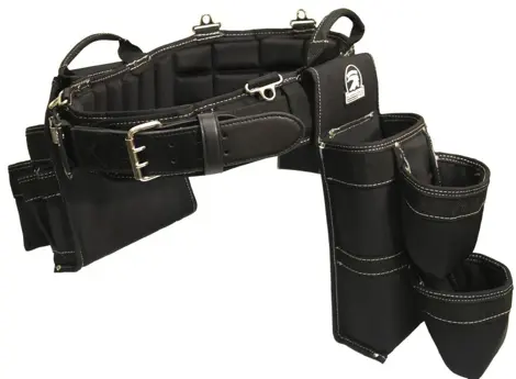 Gatorback Med 31"-35" Professional Foundation Setters Tool Belt Contractor Pro
