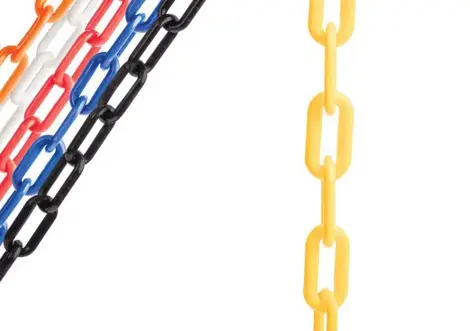 US Weight U2351YEL 100 x 2" Yellow Sunshield UV Protection Plastic Chain