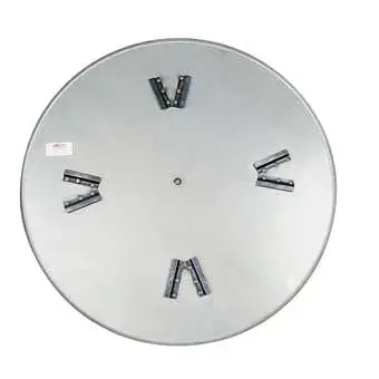 62 1/2" Outside Diameter 5 Blade Clip On Flat Steel Float Pan Allen Allen