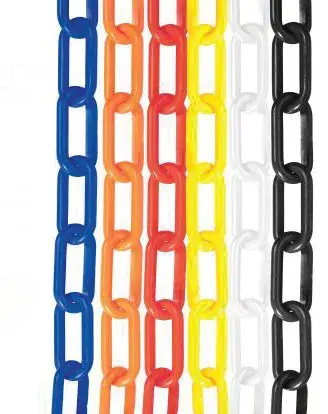 500Ft Of Yellow Plastic Chain