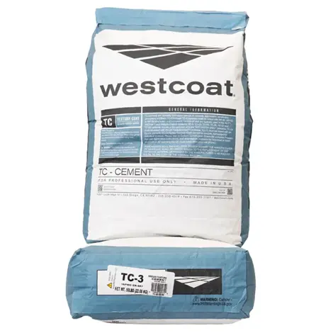 Westcoat TC-3 Gray 50 lb. Medium Texture Cement Bag