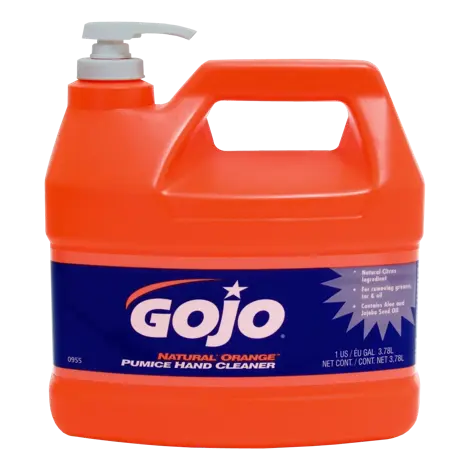 Gojo Industries Gojo Natural Orange 1 Gal Pump Bottle Pumice Hand Cleaner