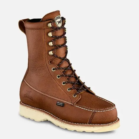 Irish Setter Wingshooter Mens Size 10.5D Amber 9" Waterproof and Insulated Leather Soft Toe Boot