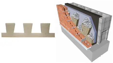 Mortar Net 5' x 10" x 1" ProNet DT