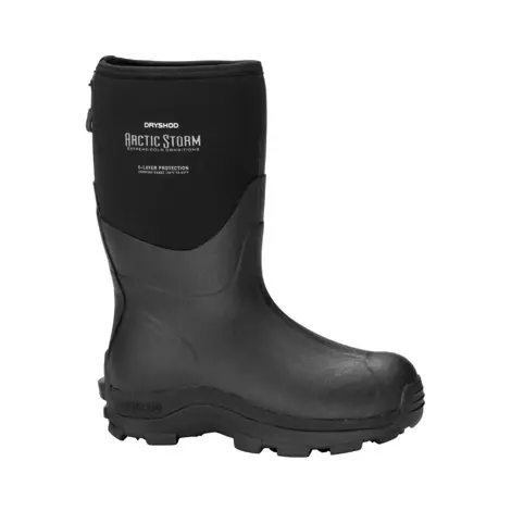 Dryshod Artic Storm Mens Size M12 Black Grey Mid Winter Boot
